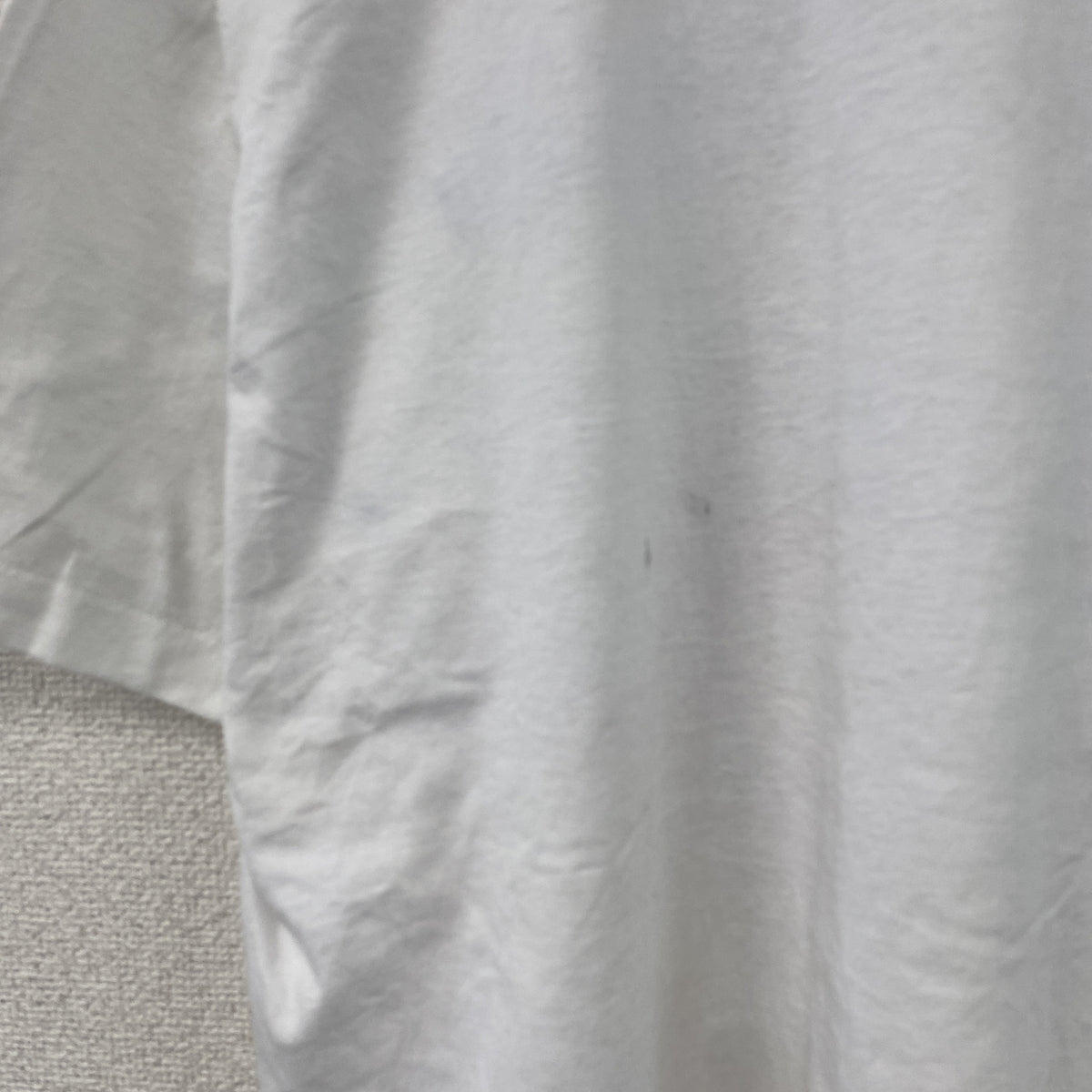 FRUIT OF THE LOOM　フルーツオブザルーム　半袖プリントTシャツ　シングルステッチ　ヴィンテージ　白　ホワイト　XLサイズ　古着