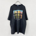 Hanes　ヘインズ　レネディッカーソン　Colored People　半袖プリントTシャツ　アートT　シングルステッチ　黒　ブラック　2XLサイズ　古着