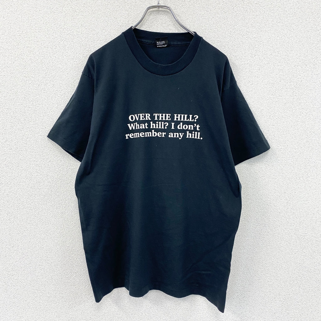 SCREEN STARS　スクリーンスターズ　半袖プリントTシャツ　シングルステッチ　ヴィンテージ　黒　ブラック　XLサイズ　古着