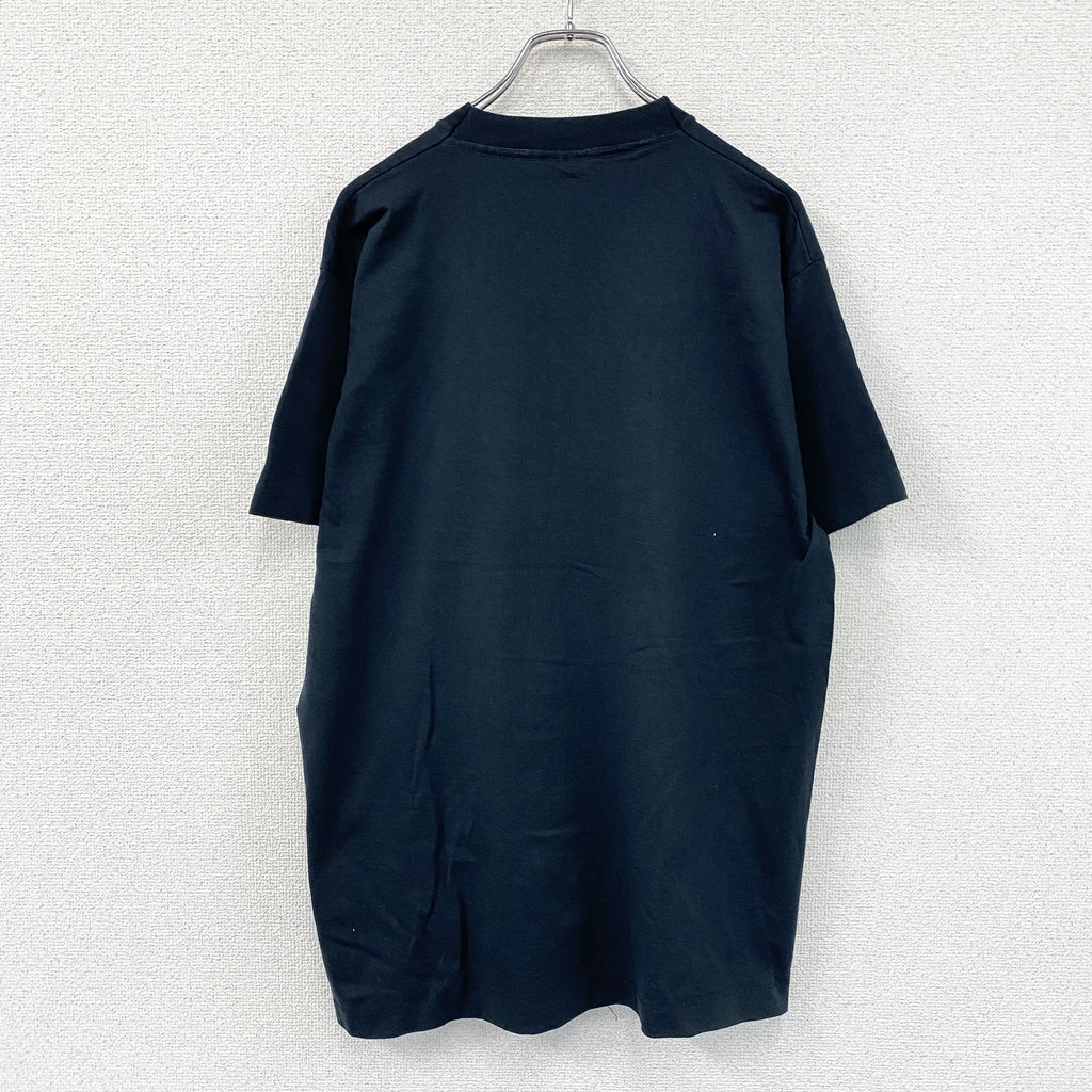 SCREEN STARS　スクリーンスターズ　半袖プリントTシャツ　シングルステッチ　ヴィンテージ　黒　ブラック　XLサイズ　古着