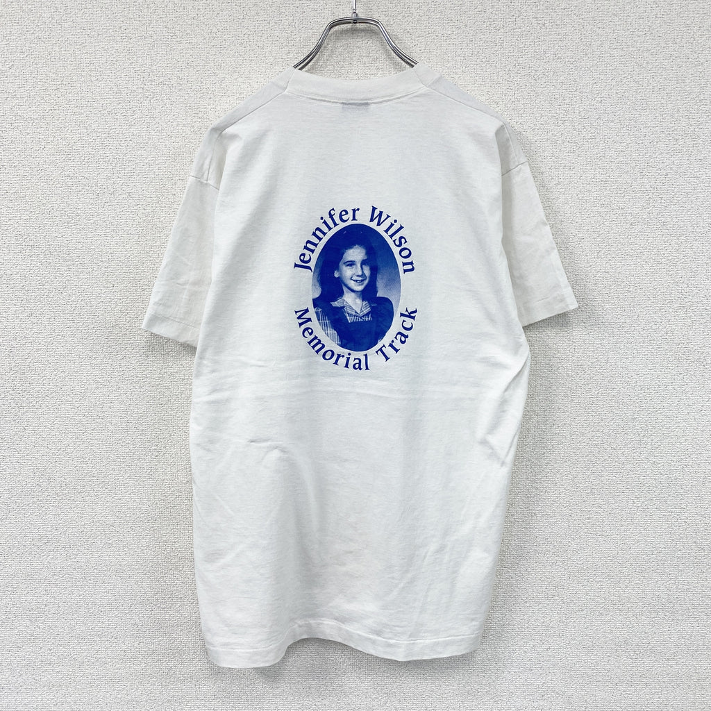 SCREEN STARS　スクリーンスターズ　半袖プリントTシャツ　シングルステッチ　ヴィンテージ　白　ホワイト　XLサイズ　古着