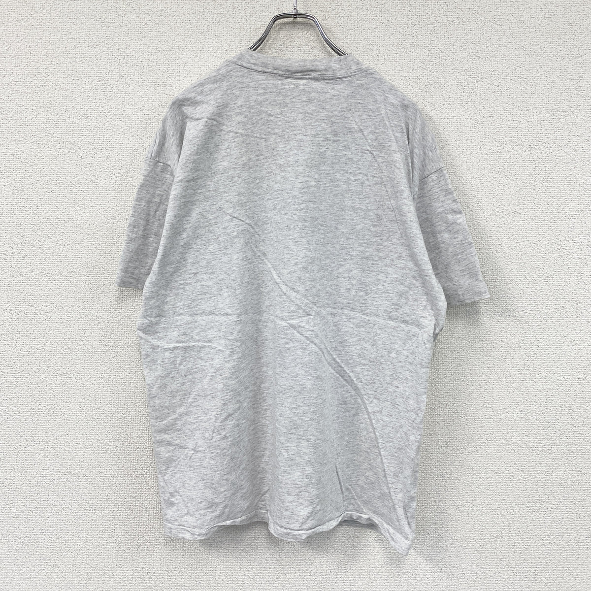 THE NATURE OF THINGS　半袖プリントTシャツ　シングルステッチ　ヴィンテージ　霜降りグレー　XLサイズ　古着