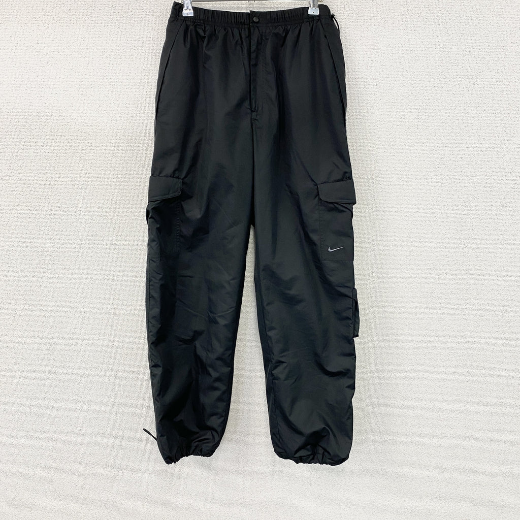 NIKE　ナイキ　カーゴパンツ　ジップフライ　黒　ブラック　Mサイズ　古着