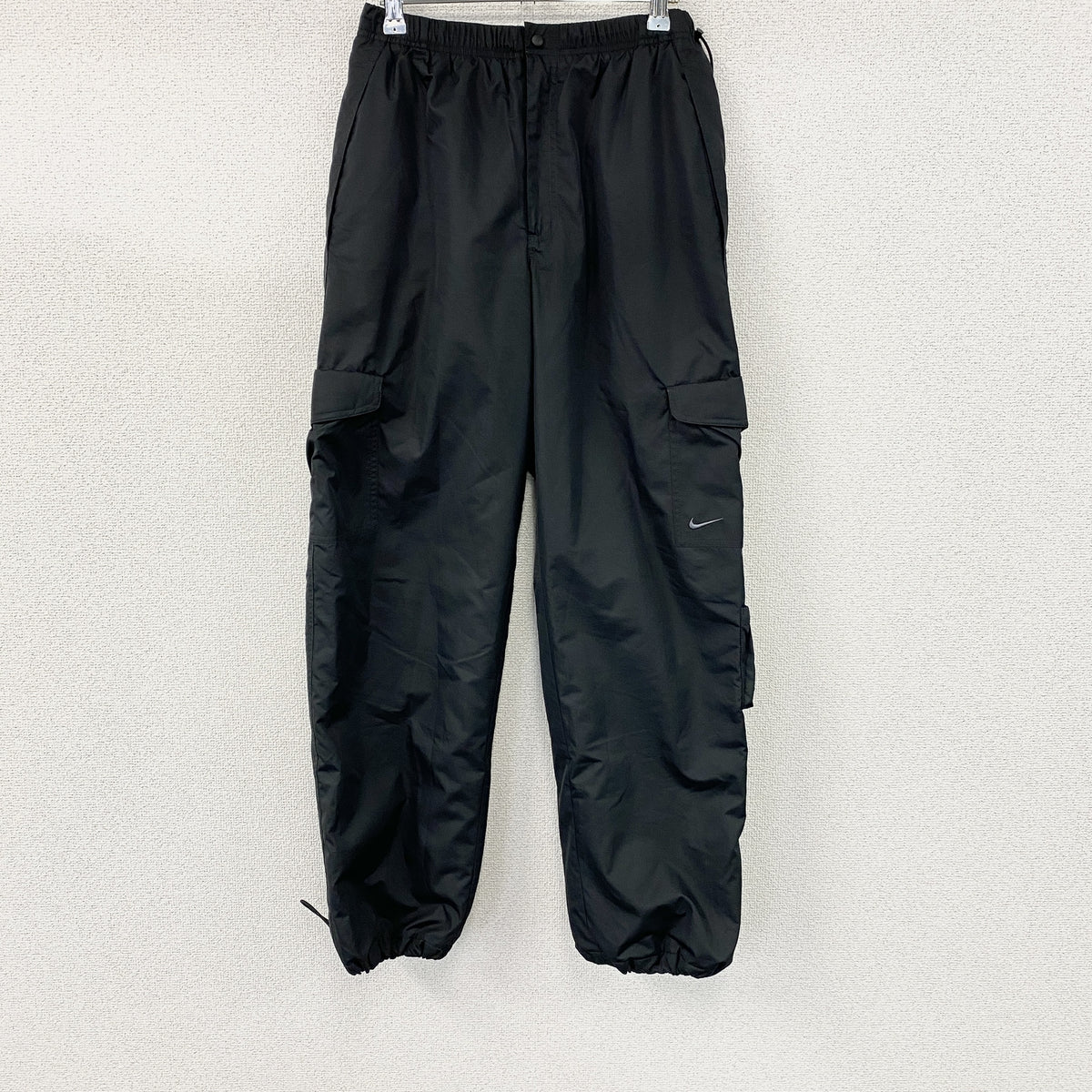 NIKE　ナイキ　カーゴパンツ　ジップフライ　黒　ブラック　Mサイズ　古着