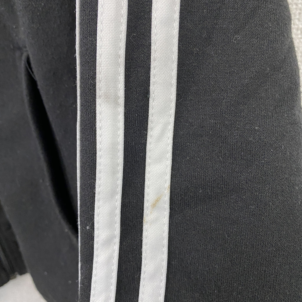 adidas　アディダス　ジャージセットアップ　トラックジャケット　トラックパンツ　黒　ブラック　Mサイズ　古着
