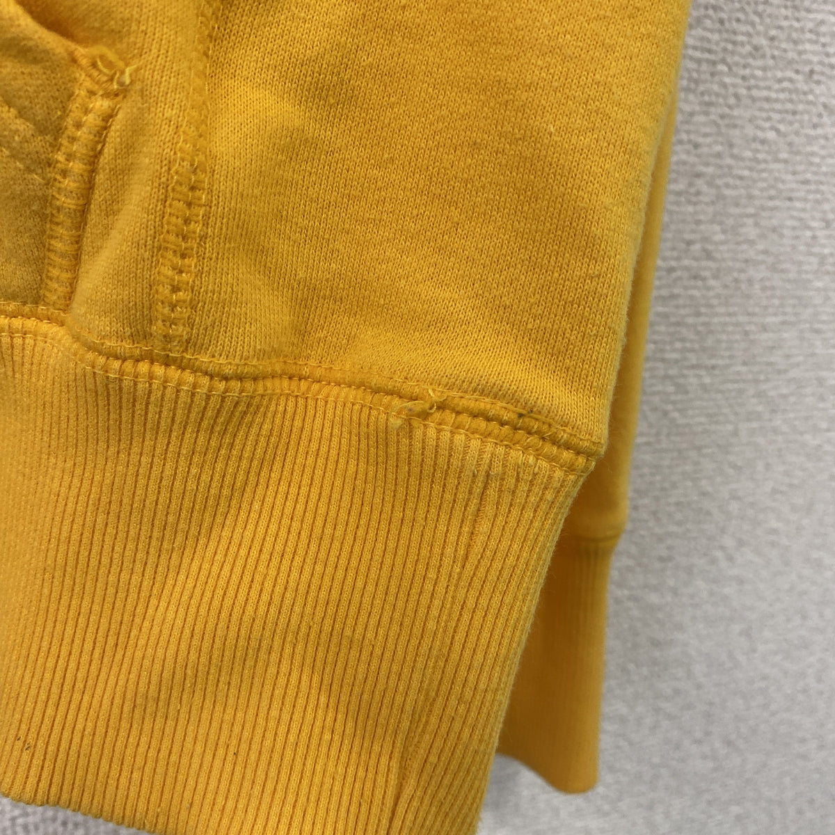NIKE　ナイキ　フルジップスウェットパーカー/フーディー　黄色　イエロー　Sサイズ　古着