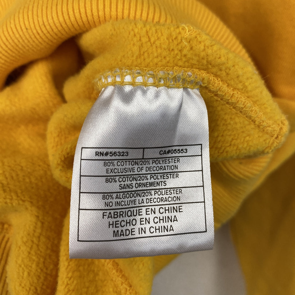 NIKE　ナイキ　フルジップスウェットパーカー/フーディー　黄色　イエロー　Sサイズ　古着