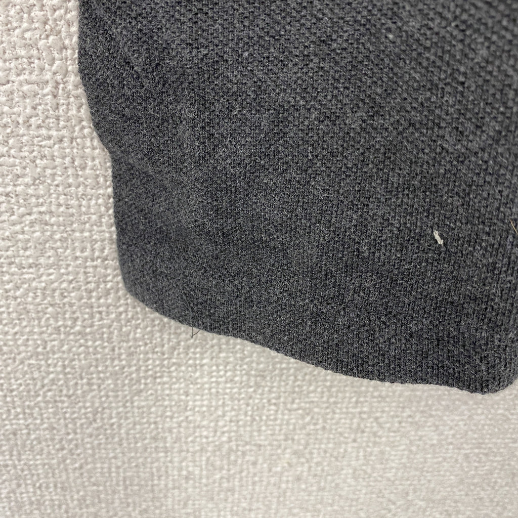 FRED PERRY　フレッドペリー　半袖ポロシャツ　刺ロゴ　黒　ブラック　Lサイズ　古着