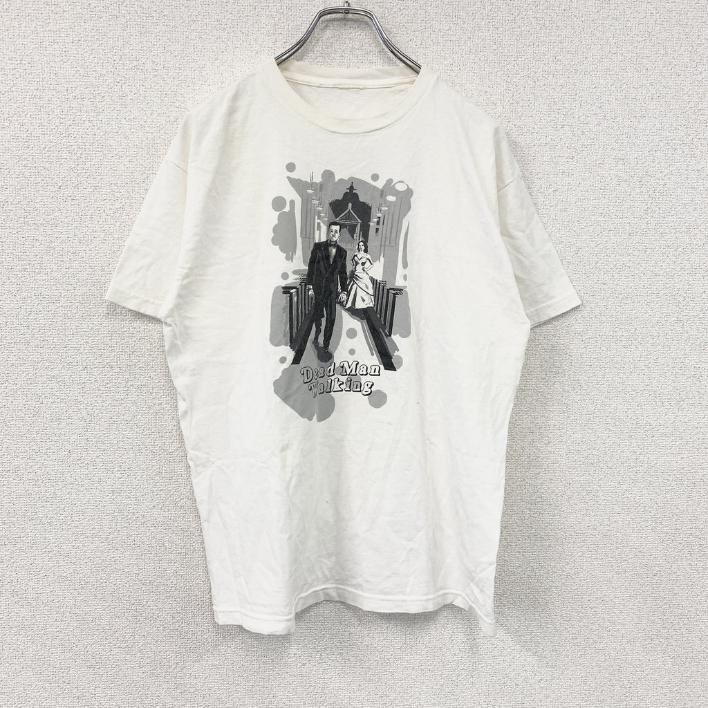 Dead Man　半袖Tシャツ　ムービーT　白　ホワイト　古着