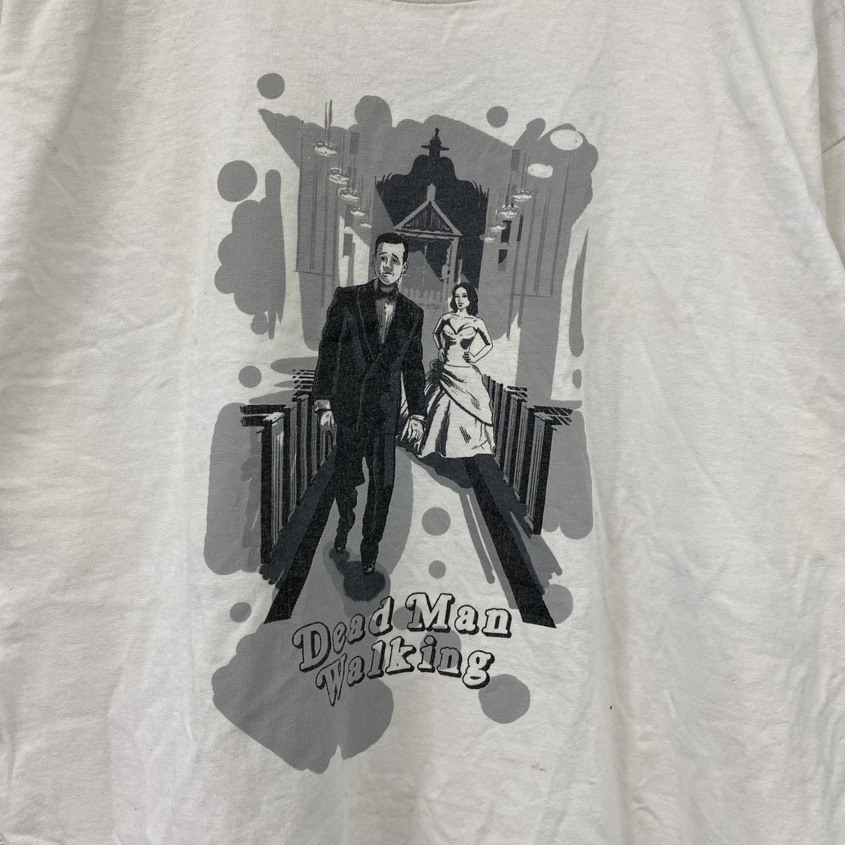 Dead Man　半袖Tシャツ　ムービーT　白　ホワイト　古着