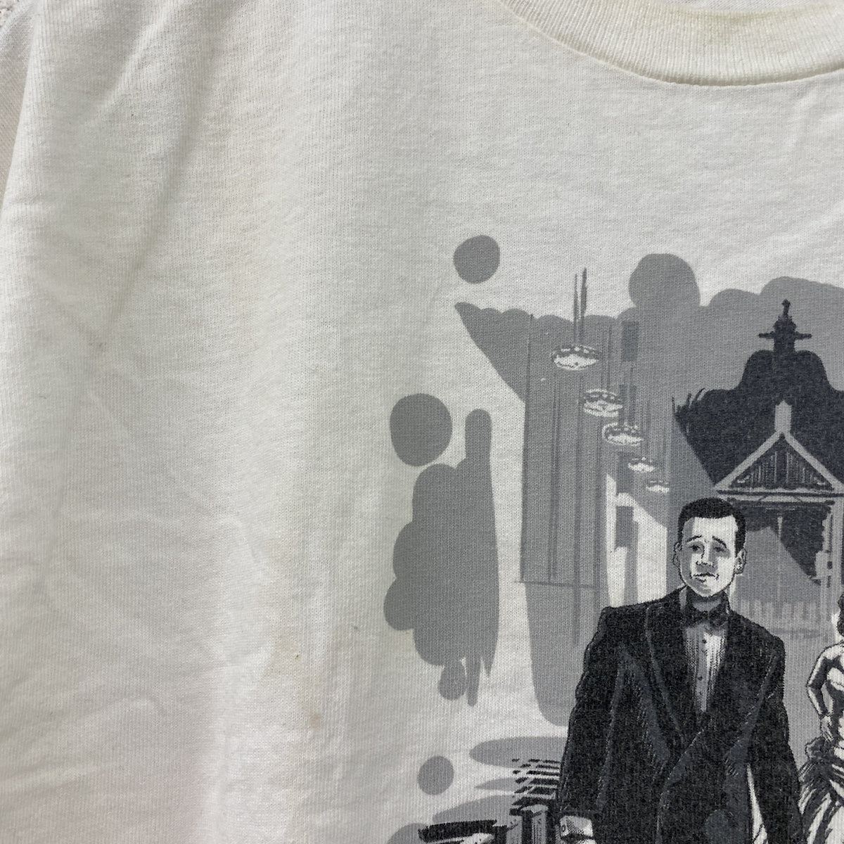 Dead Man　半袖Tシャツ　ムービーT　白　ホワイト　古着