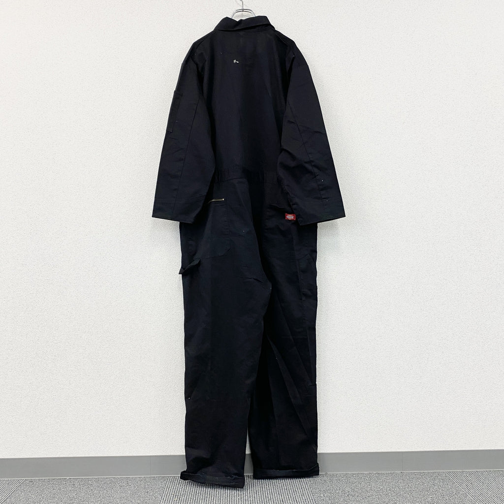 Dickies　ディッキーズ　オーバーオール/つなぎ　黒　ブラック　XLサイズ　古着