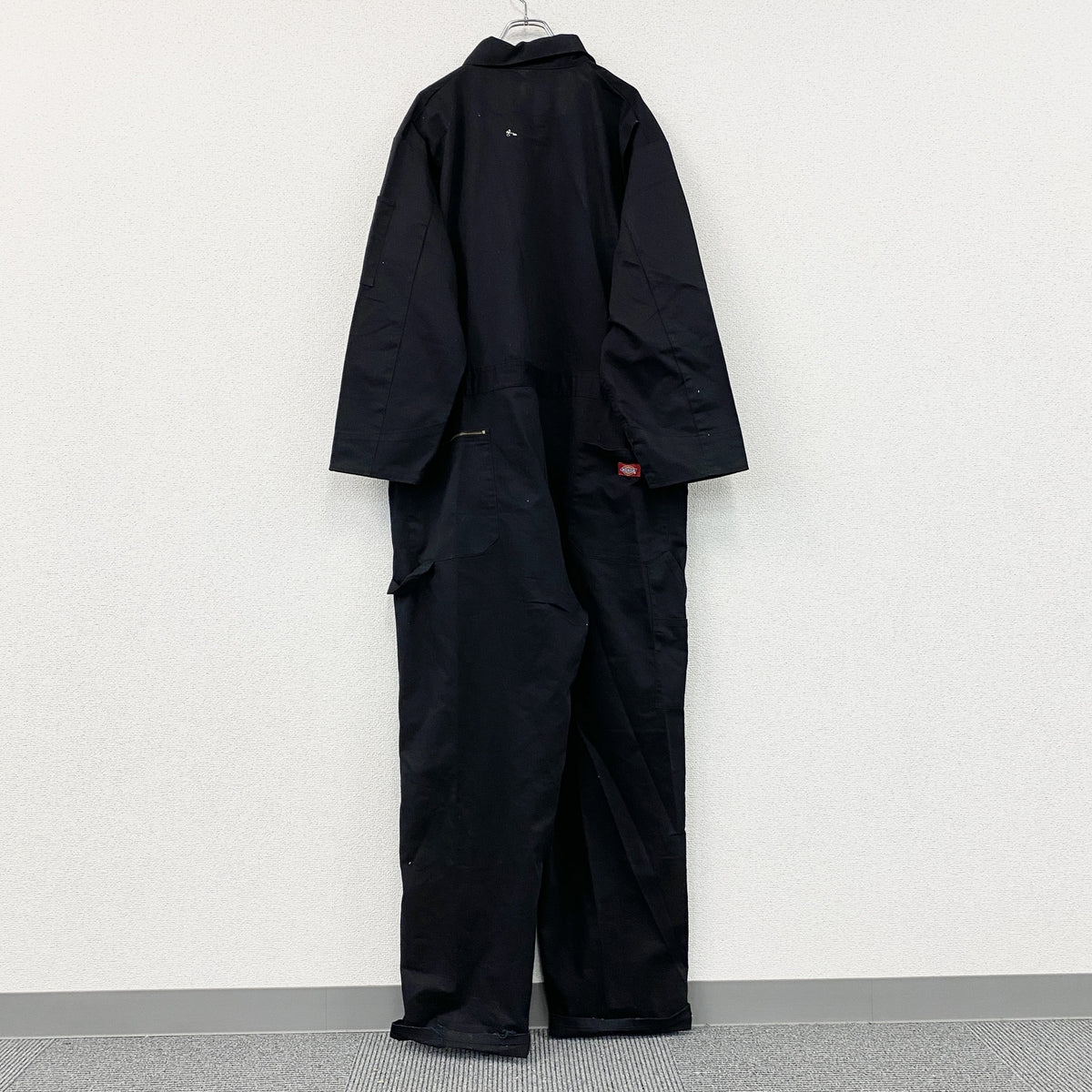 Dickies　ディッキーズ　オーバーオール/つなぎ　黒　ブラック　XLサイズ　古着