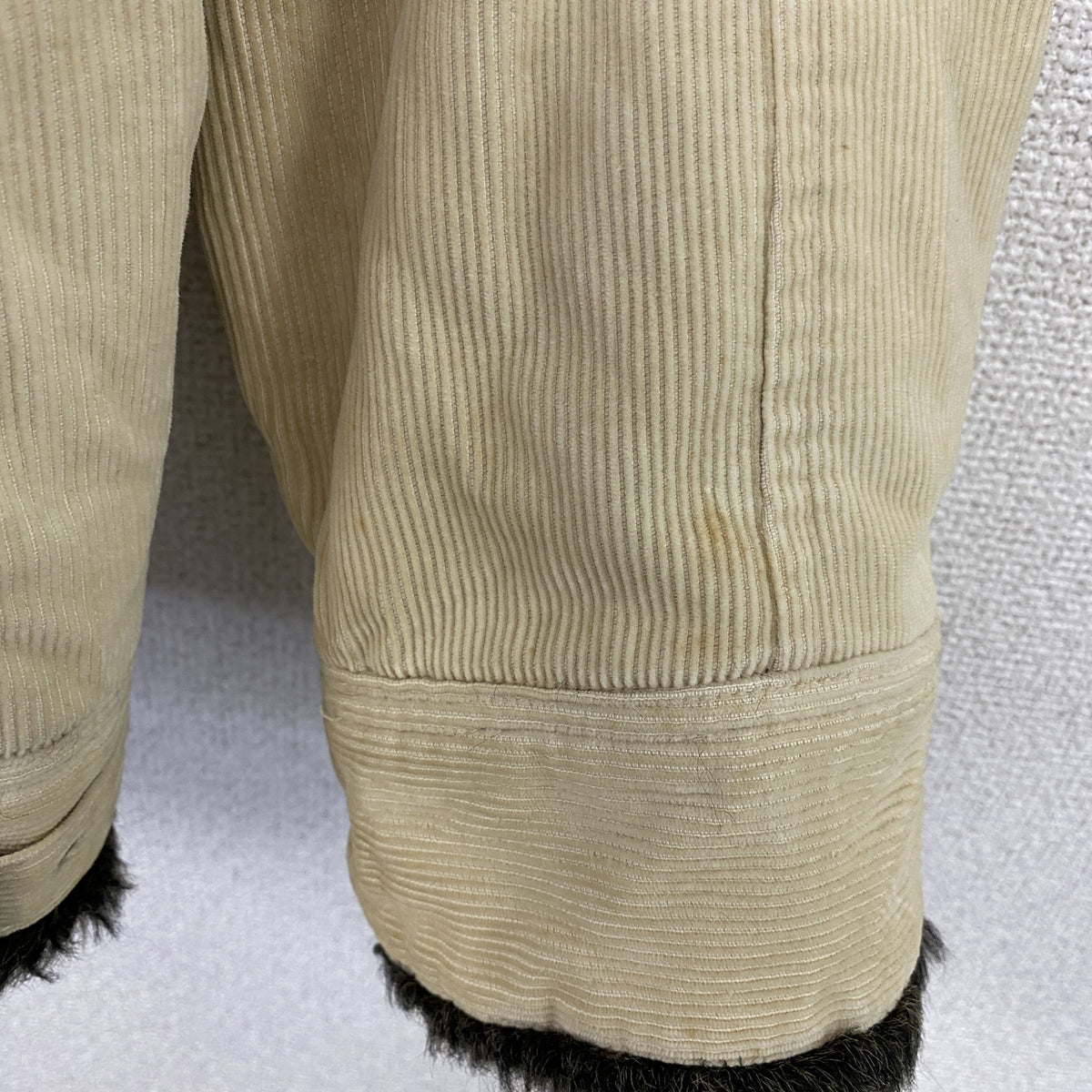 ABUR AYSIA　コーデュロイジャケット　ベージュ　Lサイズ　古着