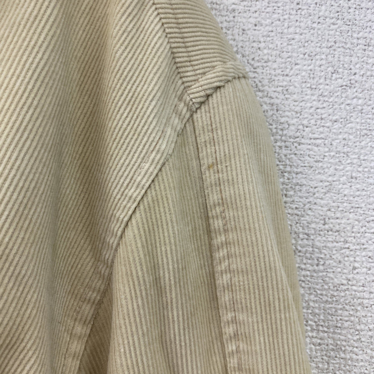 ABUR AYSIA　コーデュロイジャケット　ベージュ　Lサイズ　古着