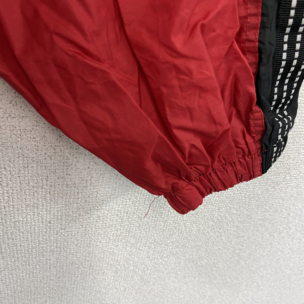 KARL KANI　カールカナイ　フルジップジャケット　赤　レッド　Lサイズ　古着