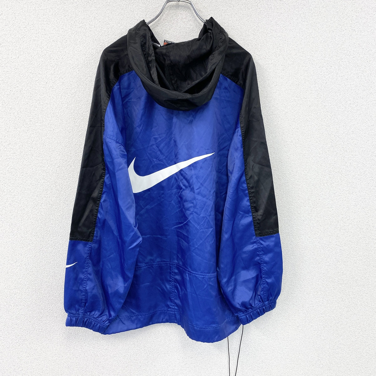 NIKE　ないき　フルジップパーカー　青　ブルー　XLサイズ　古着