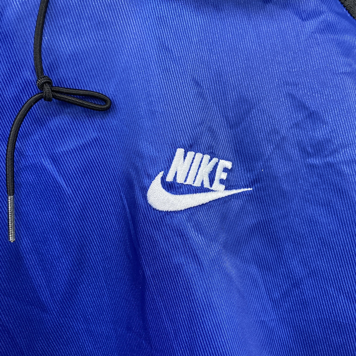 NIKE　ないき　フルジップパーカー　青　ブルー　XLサイズ　古着