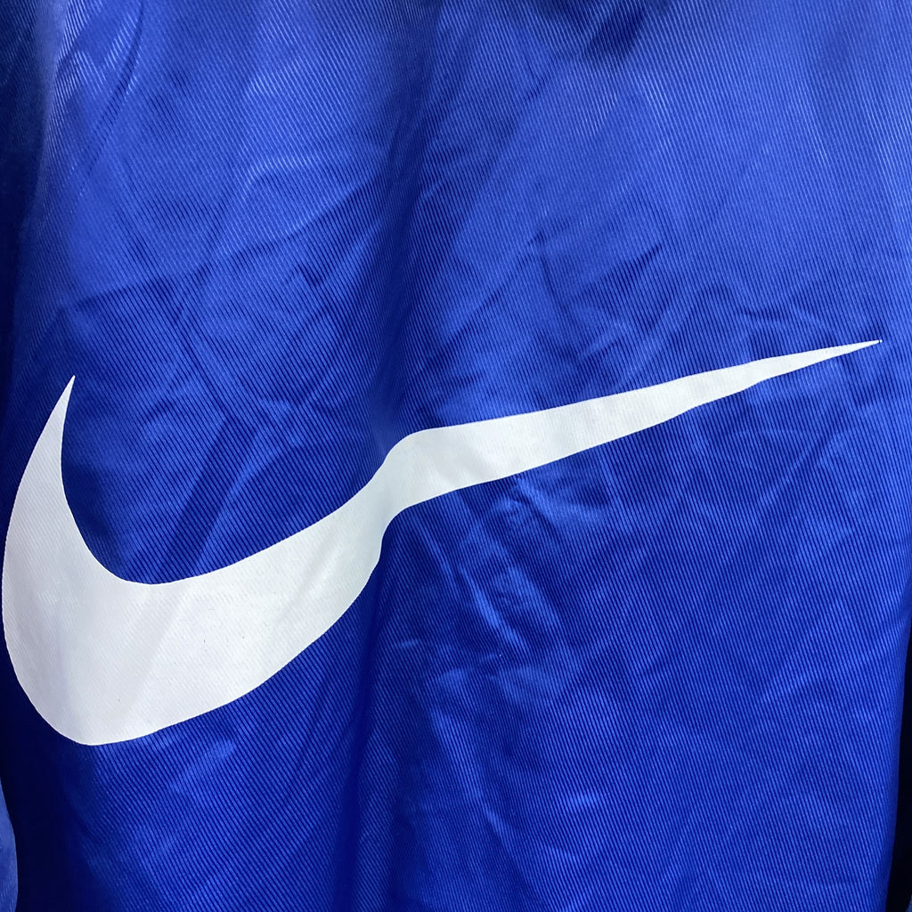 NIKE　ないき　フルジップパーカー　青　ブルー　XLサイズ　古着