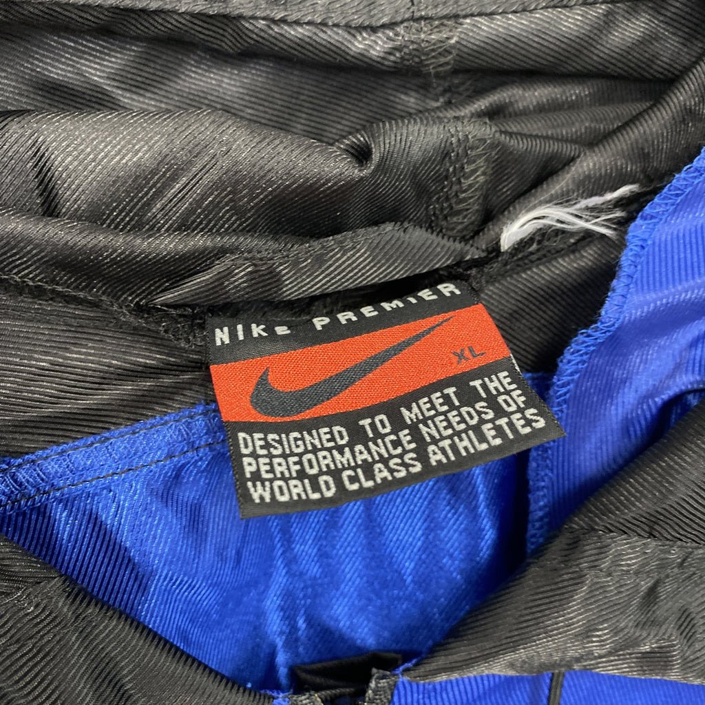 NIKE　ないき　フルジップパーカー　青　ブルー　XLサイズ　古着
