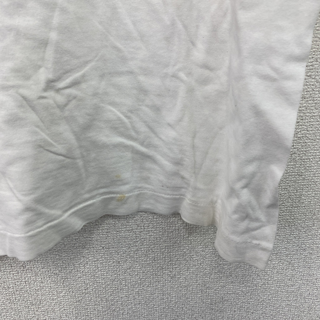 FRUIT OF THE LOOM　BON JOVI　ボンジョビ　半袖プリントTシャツ　バンT　シングルステッチ　ヴィンテージ　白　ホワイト　Mサイズ　古着