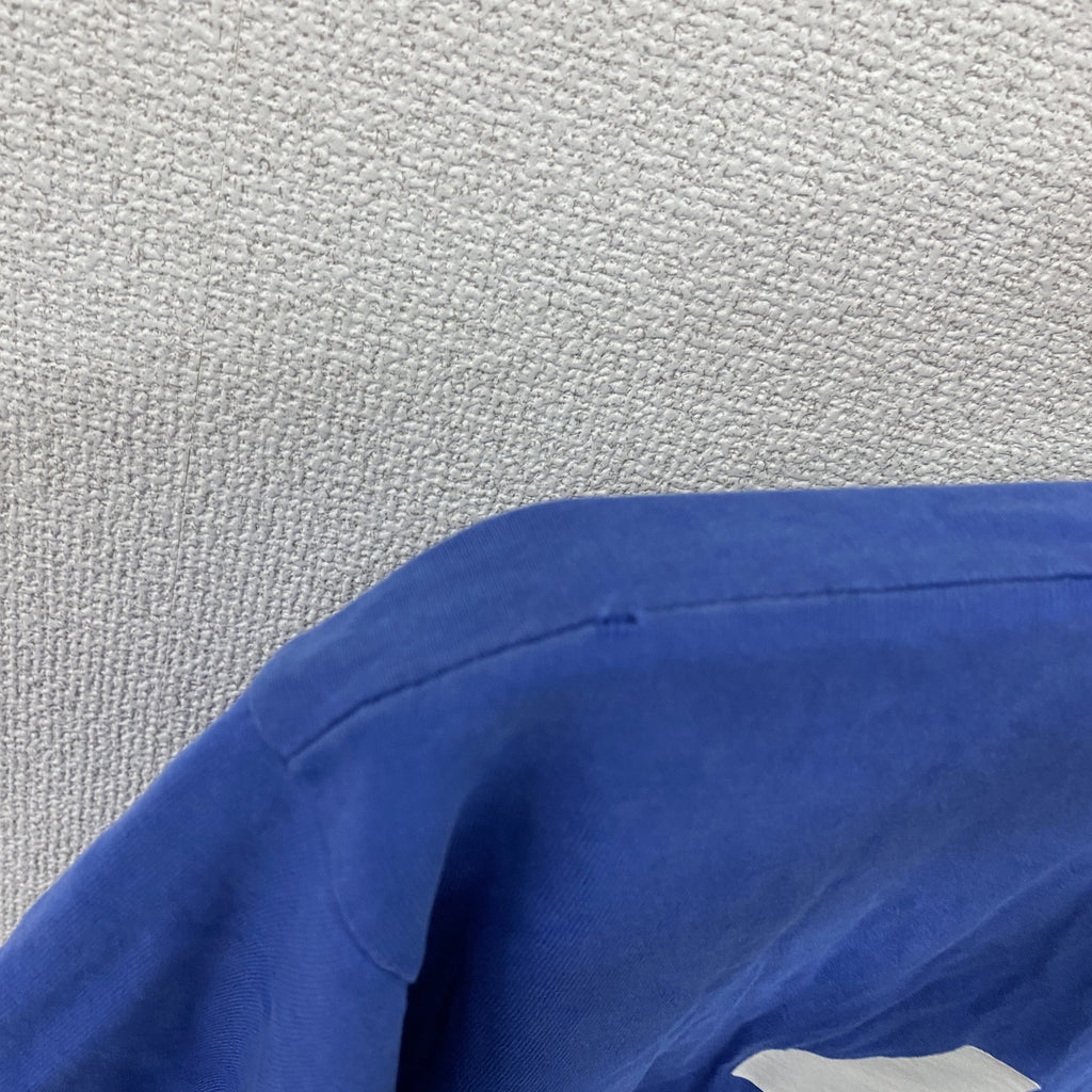 RUSSELL ATHLETIC　ラッセルアスレチック　半袖プリントTシャツ　青　ブルー　Lサイズ　古着