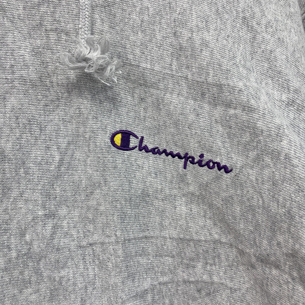 Champion　チャンピオン　リバースウィーブ　スウェットパーカー/フーディー　グレー　Lサイズ トレーナー スウェットトップス フード付き 古着