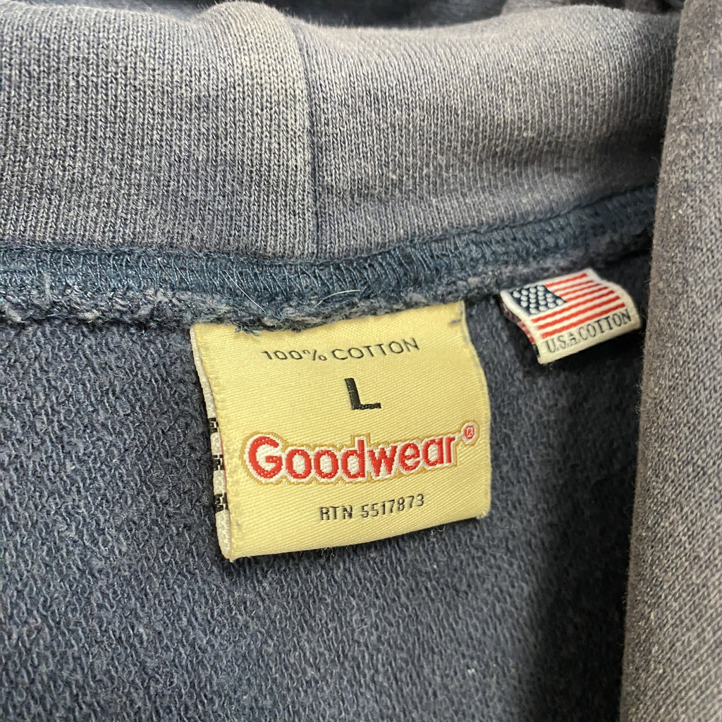 Goodwear　グッドウェア　スウェットパーカー/フーディー　グレー　Lサイズ　古着