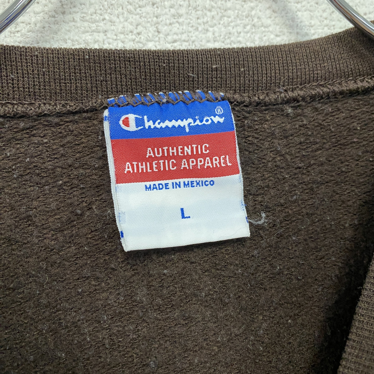 Champion　チャンピオン　スウェット/トレーナー　茶色　ブラウン　Lサイズ　古着