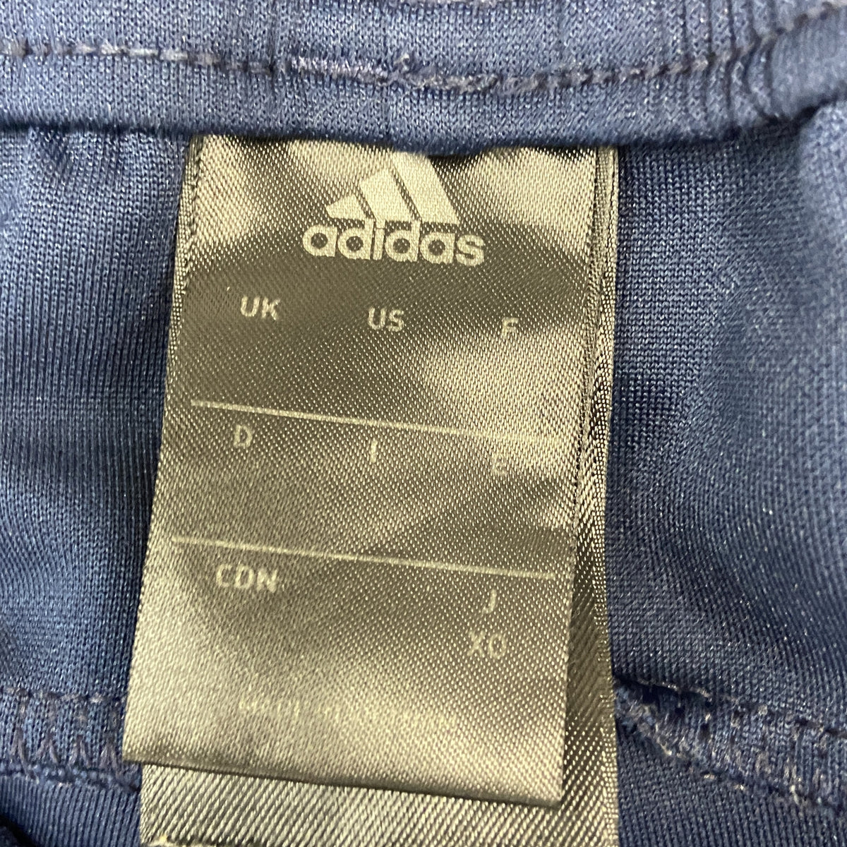 adidas　アディダス　ナイロンハーフパンツ/ショートパンツ　紺　ネイビー　Lサイズ　古着