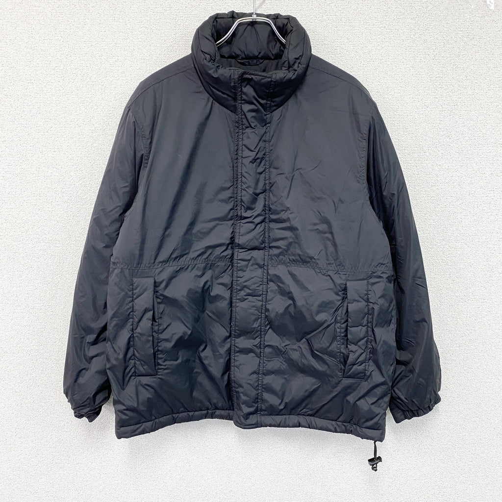 OLD UNIQLO　オールドユニクロ　パフジャケット　中綿ジャケット　ダークグレー　Mサイズ　古着