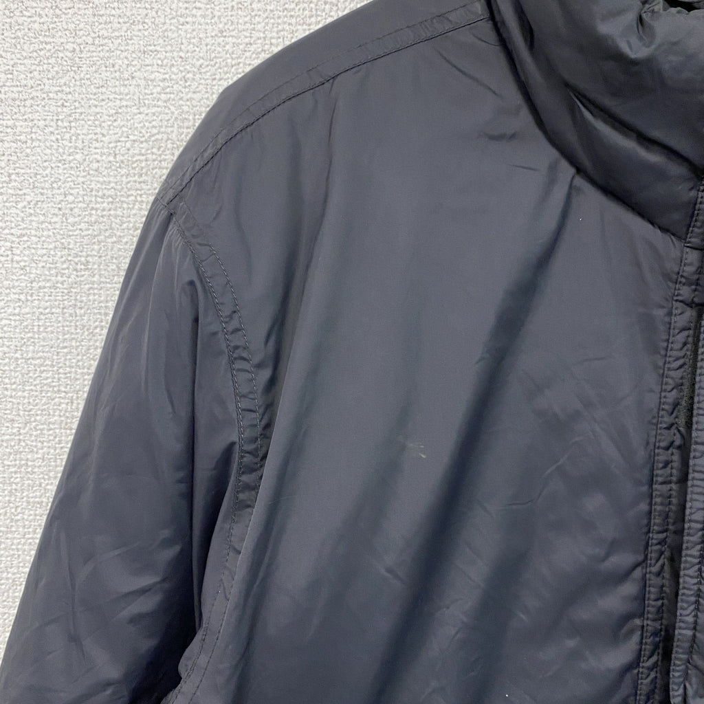 OLD UNIQLO　オールドユニクロ　パフジャケット　中綿ジャケット　ダークグレー　Mサイズ　古着