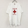 FRUIT OF THE LOOM　海援隊　半袖プリントTシャツ　白　ホワイト　XLサイズ　古着
