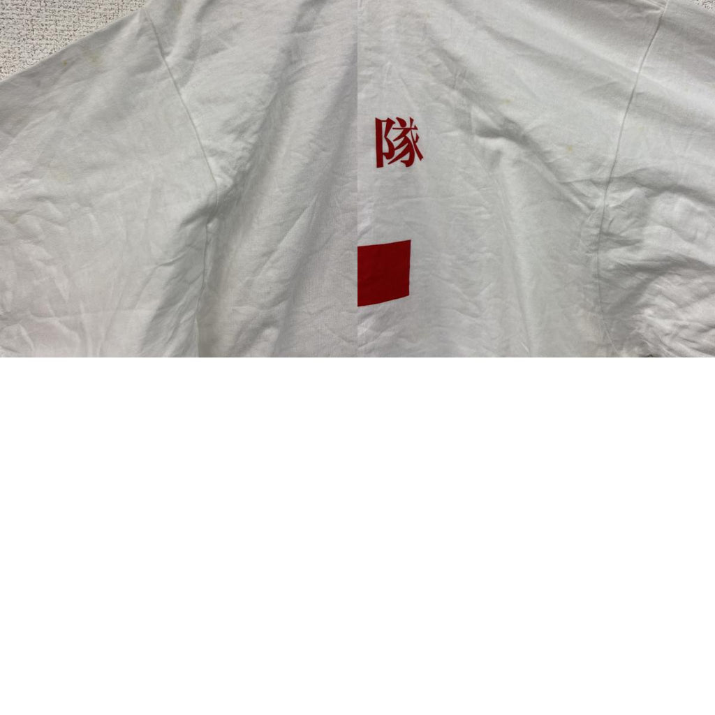 FRUIT OF THE LOOM　海援隊　半袖プリントTシャツ　白　ホワイト　XLサイズ　古着