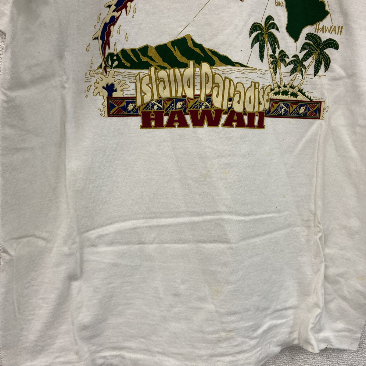 anvil　アンビル　半袖プリントTシャツ　シングルステッチ　ヴィンテージ　白　ホワイト　Mサイズ カットソー メンズ コットン 古着