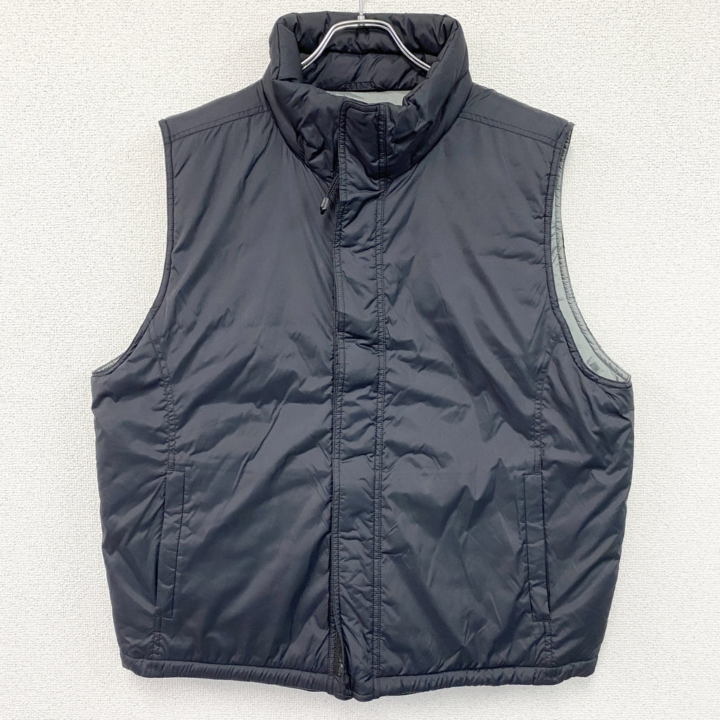 OLD UNIQLO　オールドユニクロ　中綿ベスト　ダークグレー　XLサイズ　古着