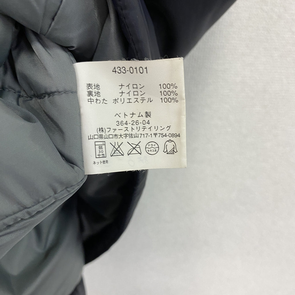 OLD UNIQLO　オールドユニクロ　中綿ベスト　ダークグレー　XLサイズ　古着