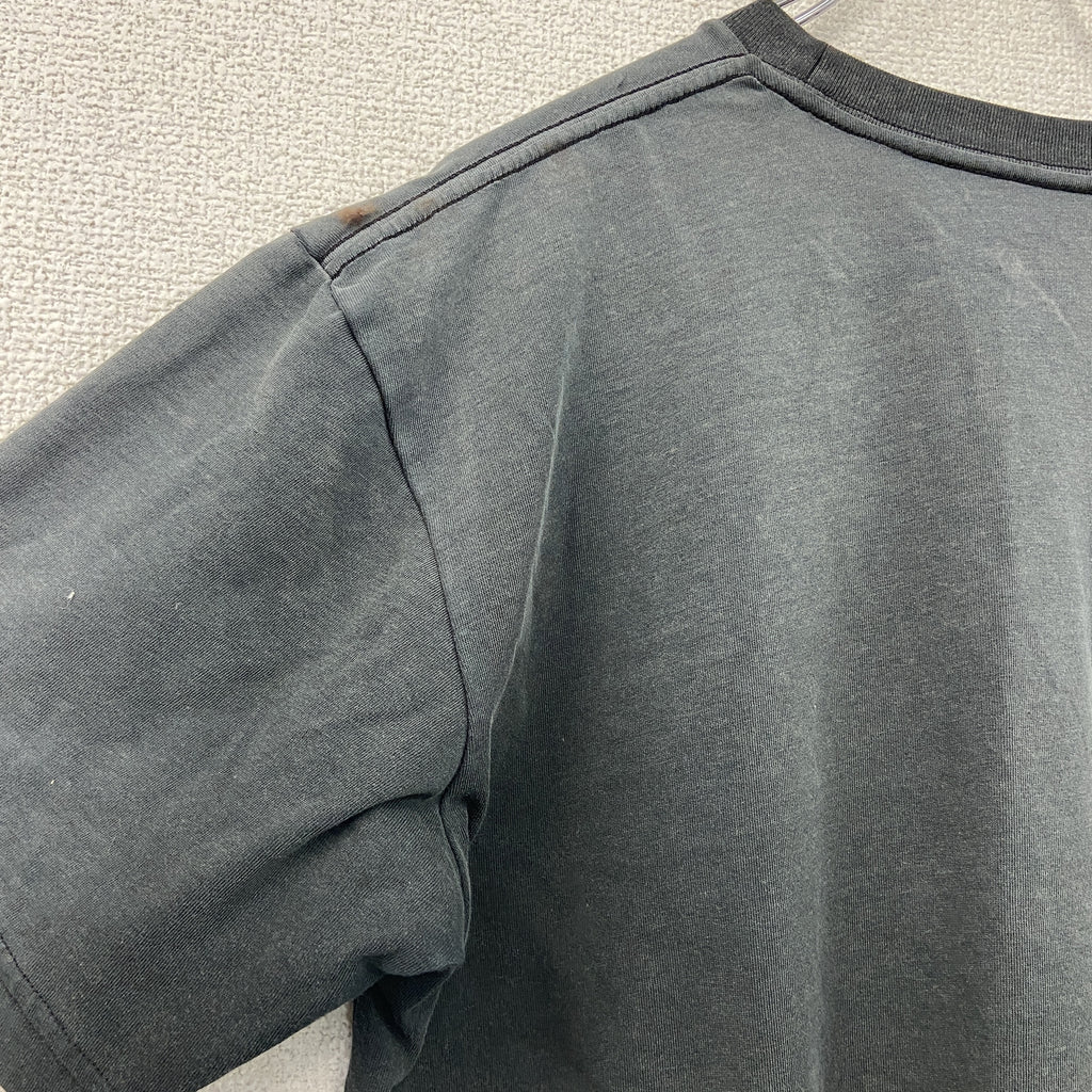 THE NORTH FACE　ザ・ノースフェイス　半袖プリントTシャツ　黒　ブラック　Lサイズ　古着