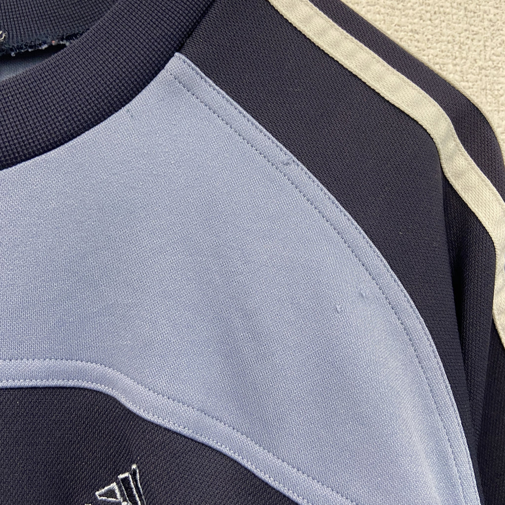 adidas　アディダス　半袖Tシャツ　水色　ライトブルー　Sサイズ　古着