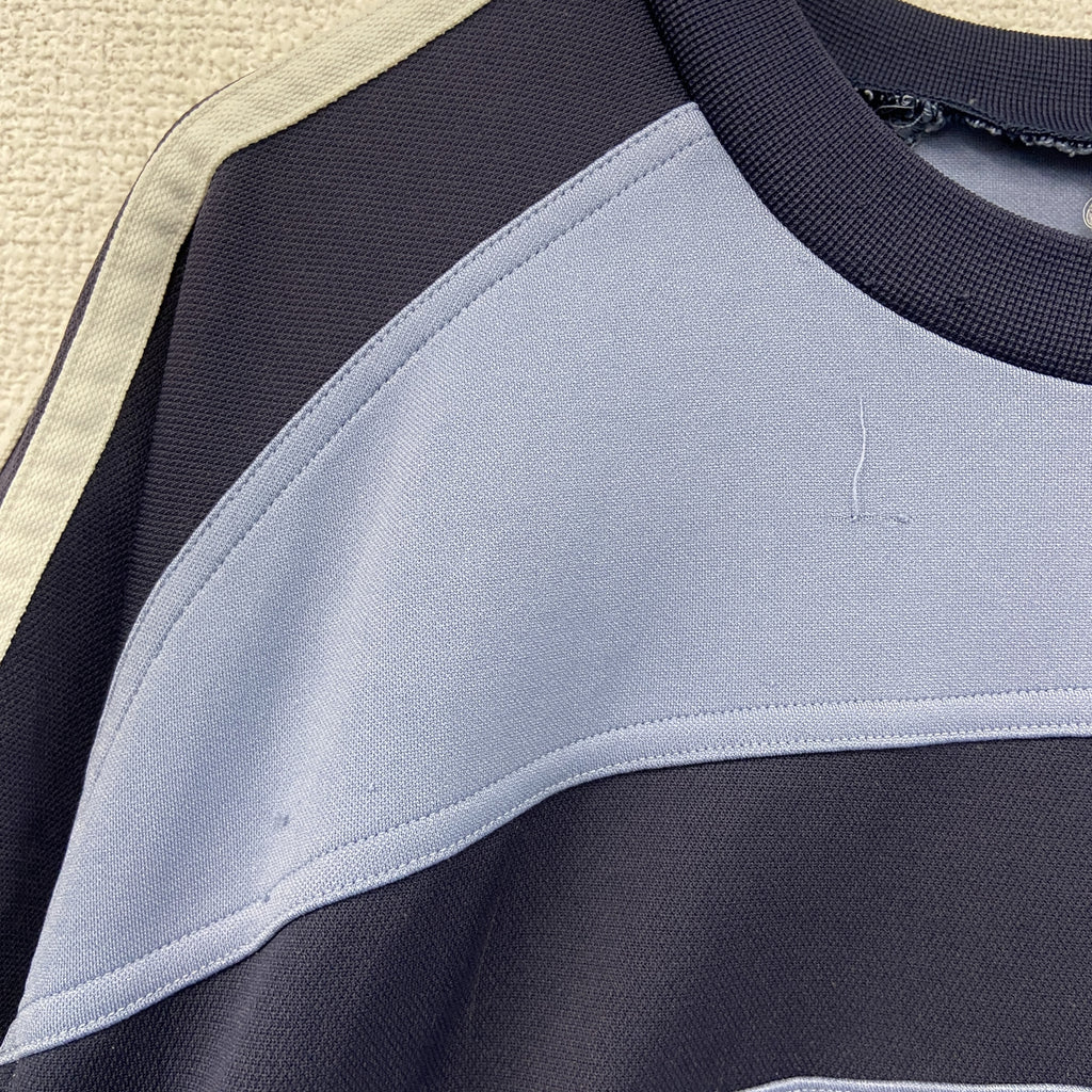 adidas　アディダス　半袖Tシャツ　水色　ライトブルー　Sサイズ　古着