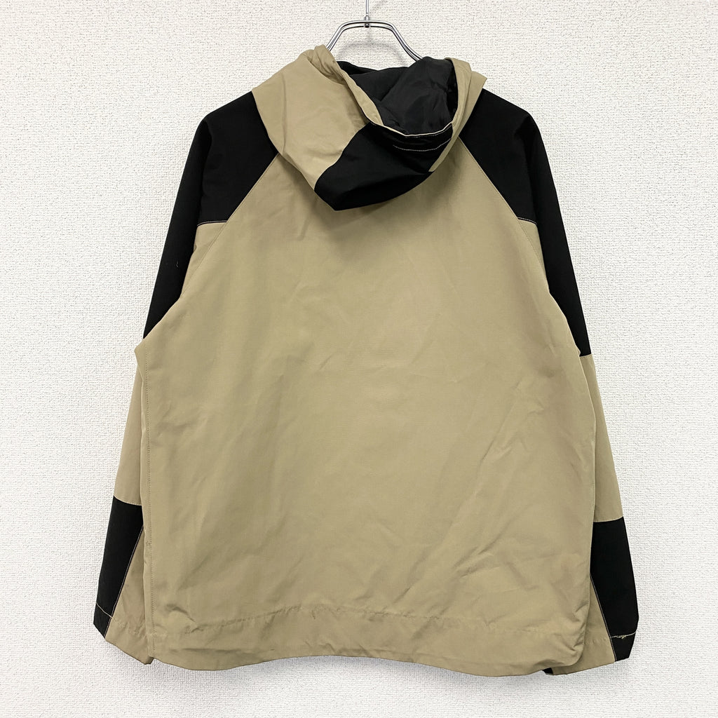 KELTY　ケルティ　coen　コーエン　別注ストームジャケット　マウンテンパーカー　ベージュ　黒　ブラック　XLサイズ　古着