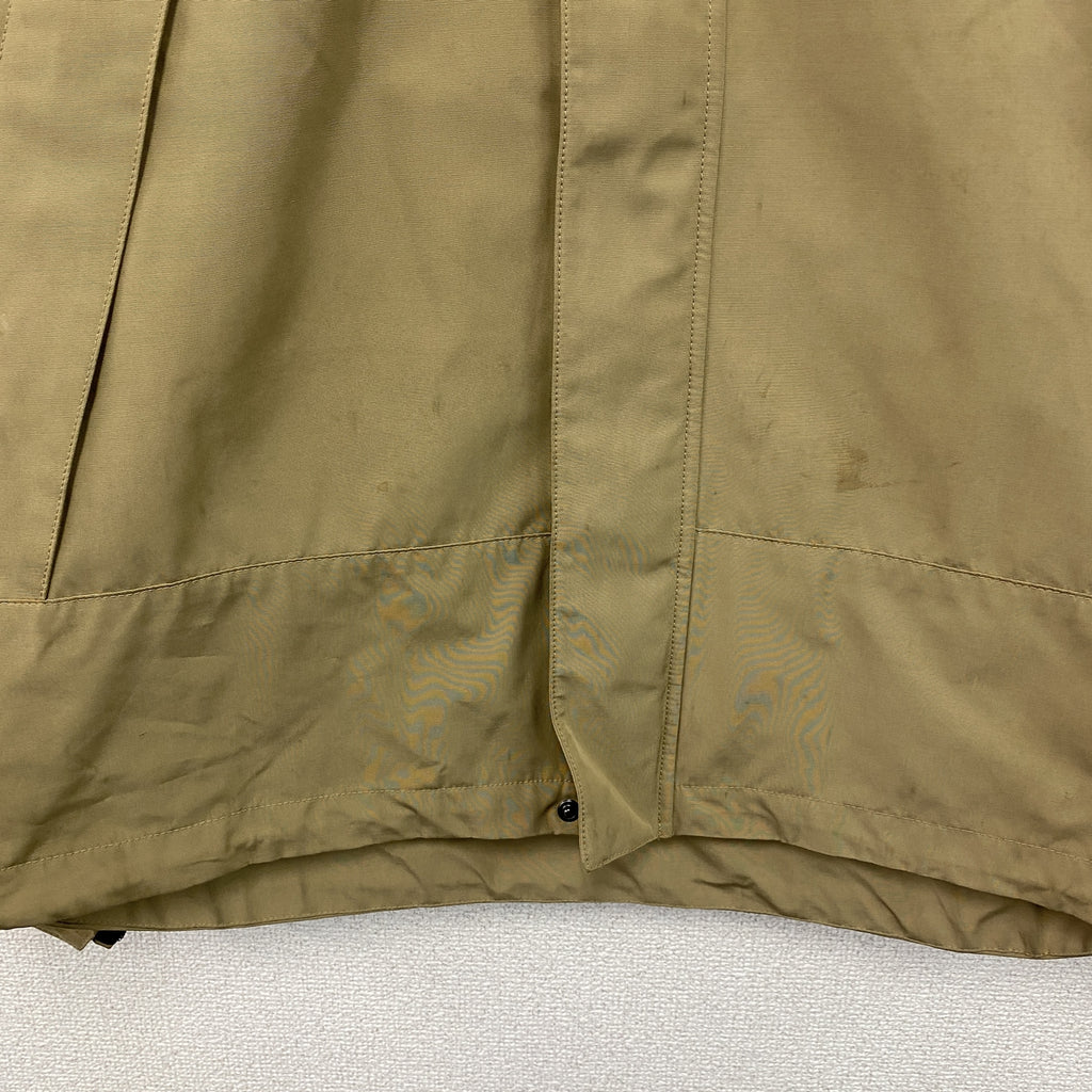 KELTY　ケルティ　coen　コーエン　別注ストームジャケット　マウンテンパーカー　ベージュ　黒　ブラック　XLサイズ　古着