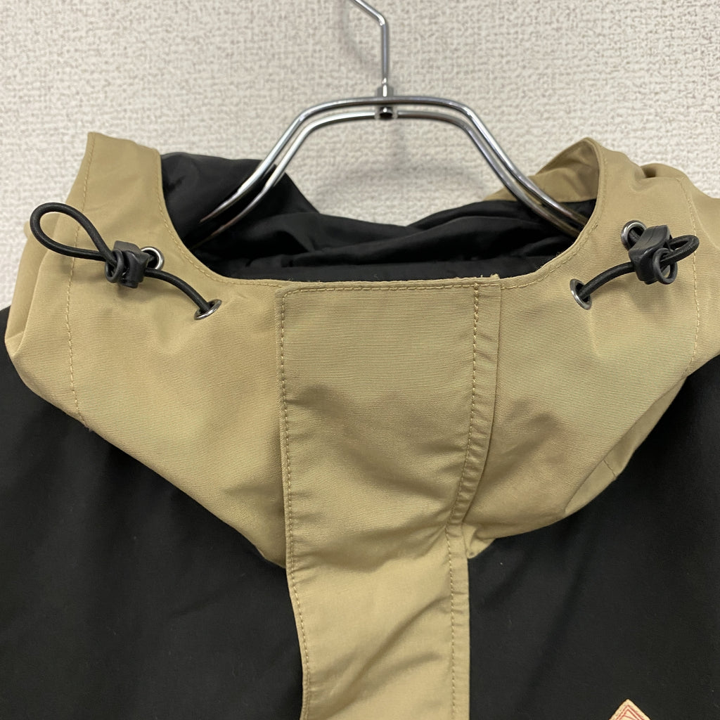 KELTY　ケルティ　coen　コーエン　別注ストームジャケット　マウンテンパーカー　ベージュ　黒　ブラック　XLサイズ　古着