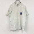 Hanes　ヘインズ　半袖プリントTシャツ　シングルステッチ　ヴィンテージ　霜降りグレー　Mサイズ カットソー メンズ コットン 古着