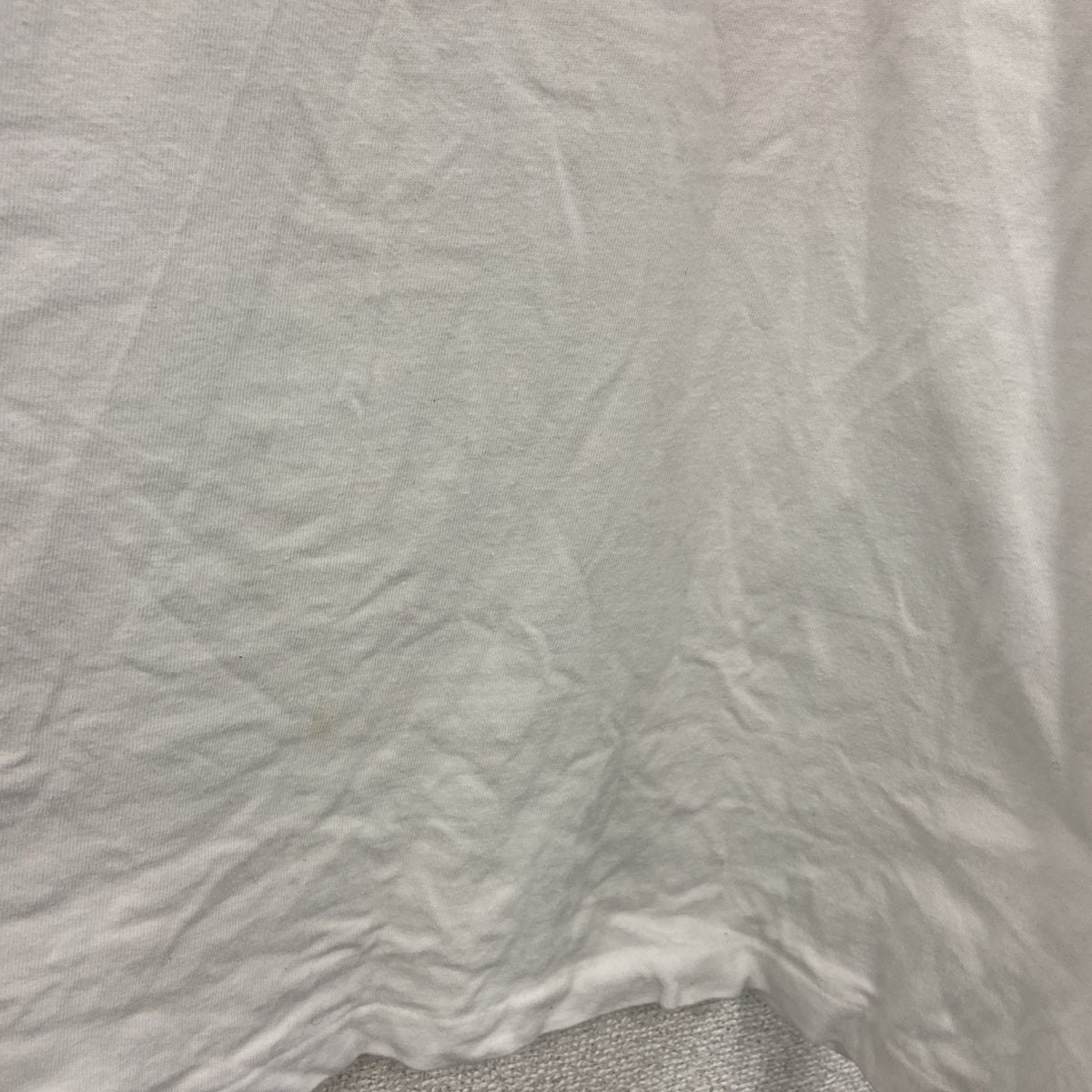 Hanes　ヘインズ　半袖プリントTシャツ　シングルステッチ　ヴィンテージ　白　ホワイト　XLサイズ カットソー メンズ コットン 古着