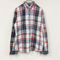 TOMMY HILFIGER　トミーヒルフィガー　長袖ボタンダウンシャツ　チェック柄　マルチカラー　XLサイズ　古着