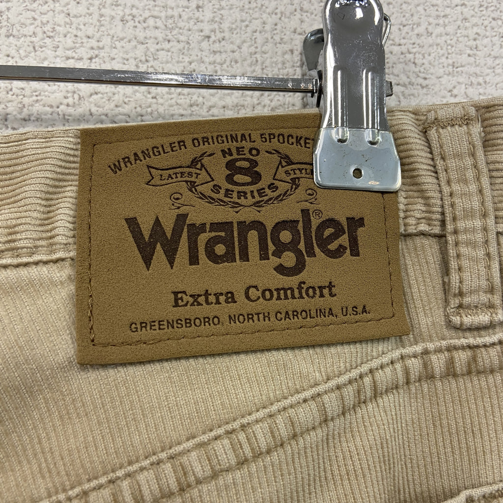 Wrangler　ラングラー　コーデュロイパンツ　ジップフライ　ベージュ　31サイズ　古着