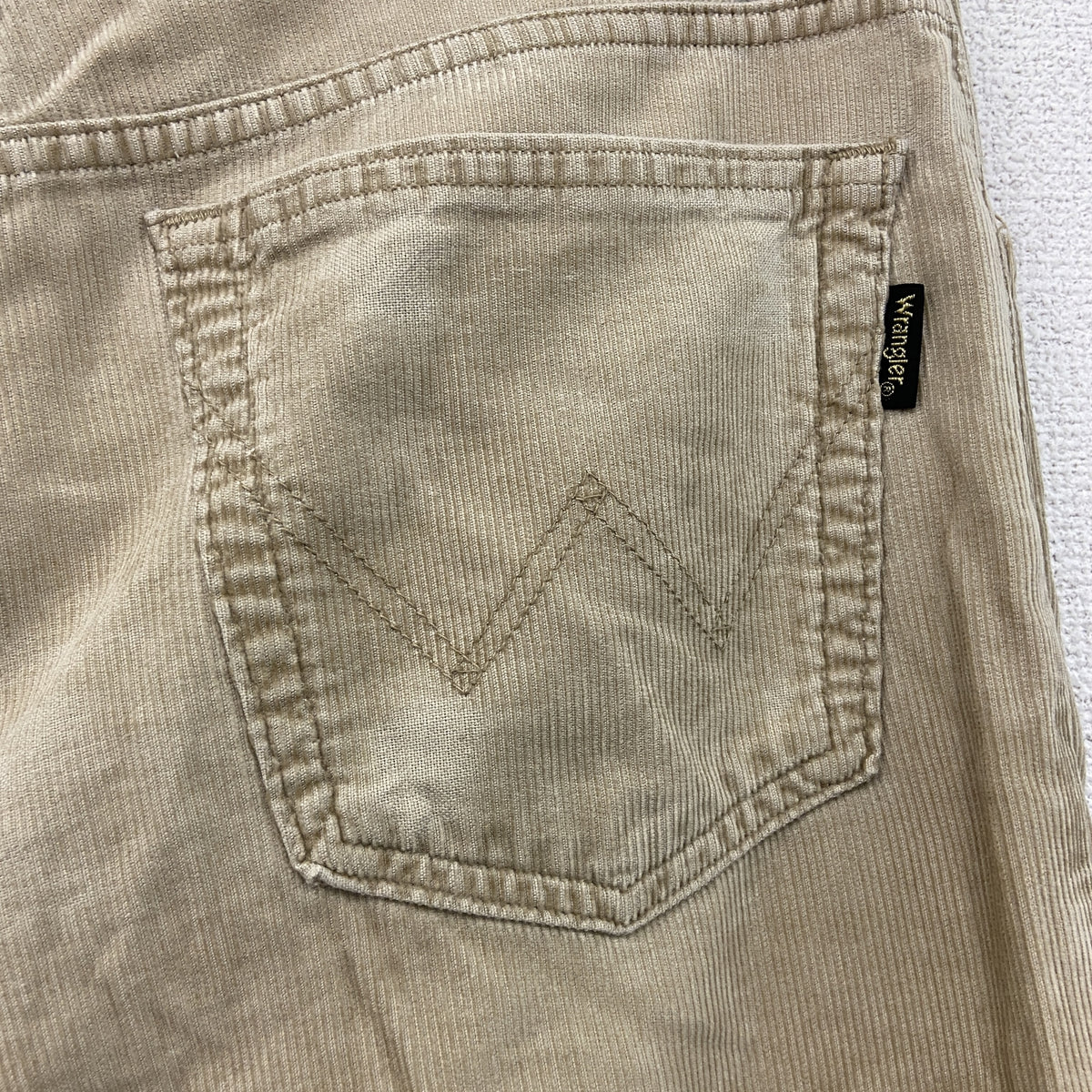 Wrangler　ラングラー　コーデュロイパンツ　ジップフライ　ベージュ　31サイズ　古着