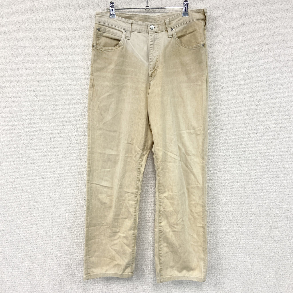 Wrangler　ラングラー　デニムパンツ/ジーンズ　ジップフライ　ベージュ　W32サイズ　古着