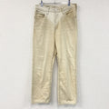 Wrangler　ラングラー　デニムパンツ/ジーンズ　ジップフライ　ベージュ　W32サイズ　古着